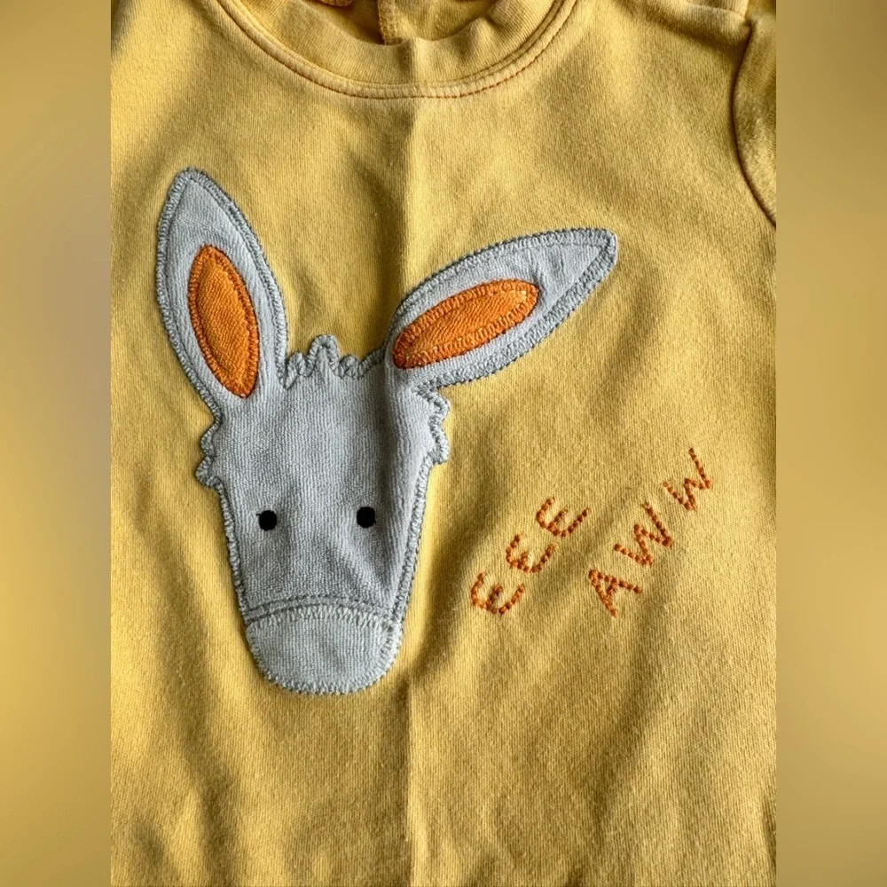 Gymboree Yellow Cotton Baby Outfit